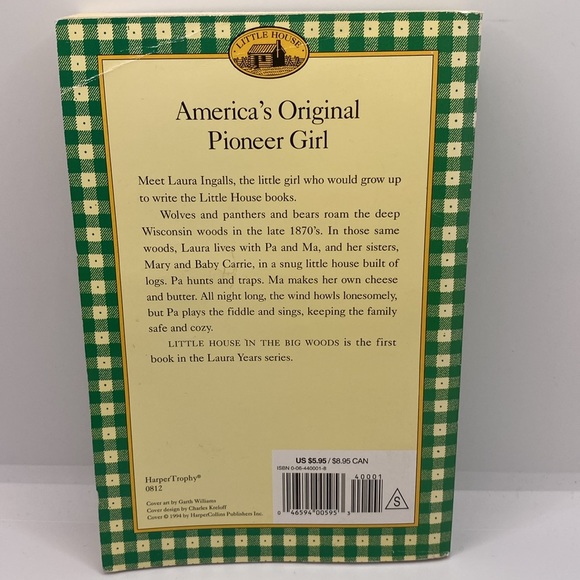 Set of 6 Little House On The Prairie Books Series Laura Ingalls Wilder - Picture 12 of 16